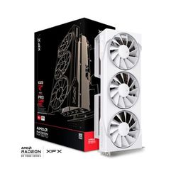 Placa de Vídeo XFX Swift RX 9070 OC WHITE TRIPLE FAN GAMING EDITION WITH AMD Radeon 16GB GDDR6 HDMI 3xDP RDNA 4