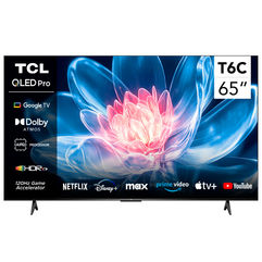 Smart TV 65" TCL 4K UHD QLED 65T6C Google TV 2026