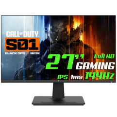 Monitor Gamer SuperFrame Ace 27 Full HD IPS 144Hz 1ms Flicker-Free HDMI/DP
