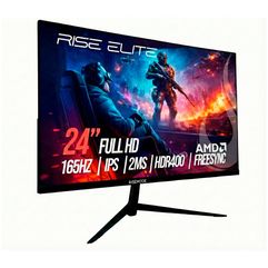 Monitor Gamer Rise Mode Elite 24" Full HD 165Hz IPS FreeSync HDR 400 DisplayPort HDMI
