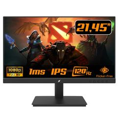 Monitor Gamer SuperFrame Ace 21.45 Pol Full HD IPS 120Hz 1ms Flicker-Free HDMI/VGA
