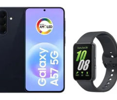 Smartphone Samsung Galaxy A57 128GB 5G + Smartband Samsung Galaxy Fit3