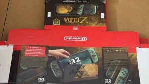Switch comemorativo de Zelda