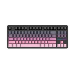 Teclado Sem Fio Mecânico Gamer Attack Shark X87 RGB Tri-Mode Wireless Bluetooth USB-C