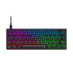 Teclado Mecânico Gamer Rise Mode Nova 02 RGB USB Switch Rise Core