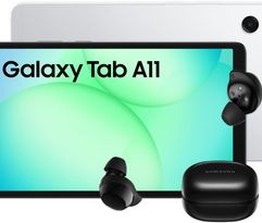 Tablet Samsung Galaxy TAB A11 + Samsung Galaxy Buds Core Fone de Ouvido sem fio cancelamento de ruído
